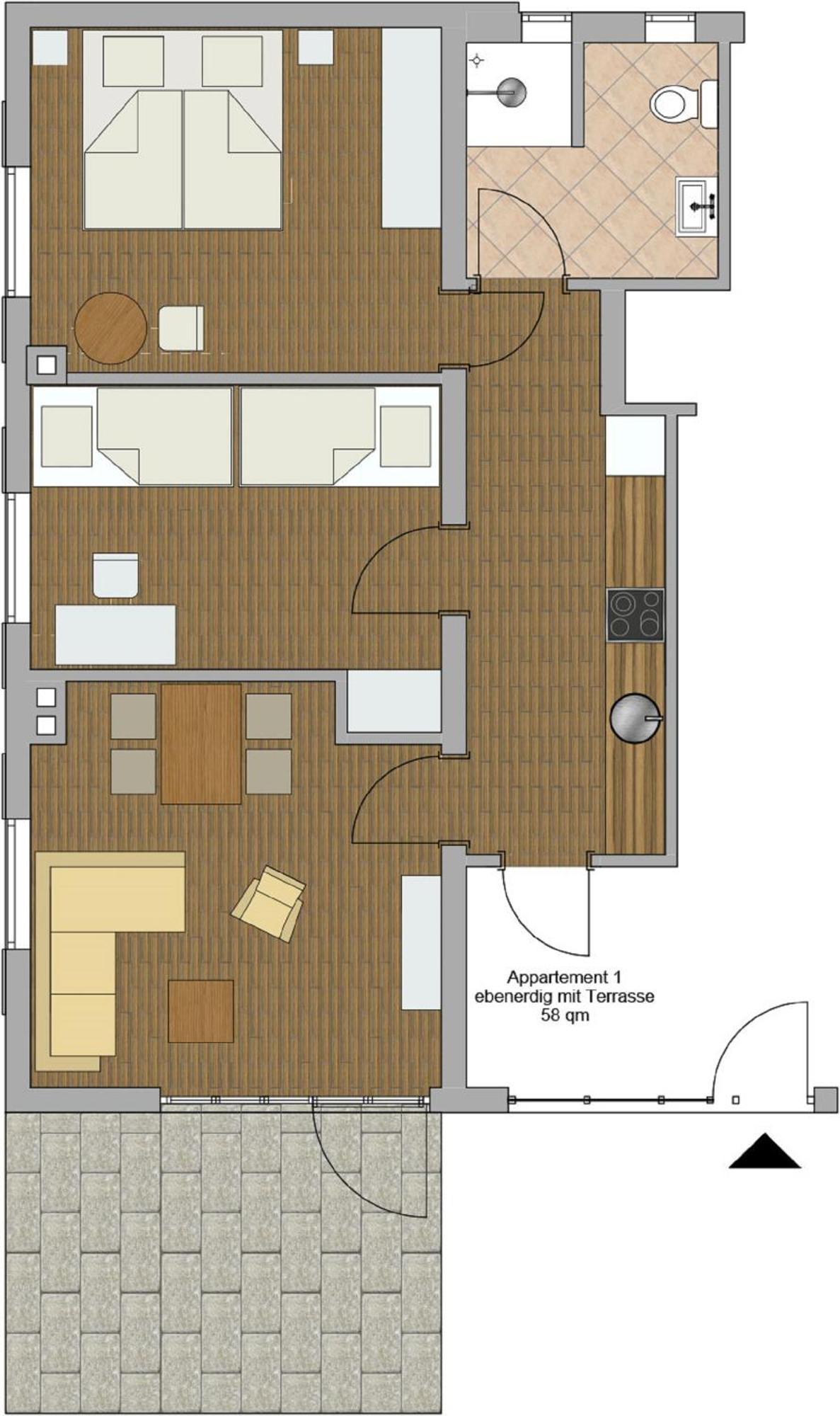 Aparthotel Seehof Sierksdorf Zimmer foto